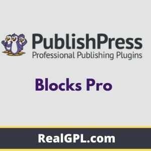 PublishPress Blocks Pro GPL