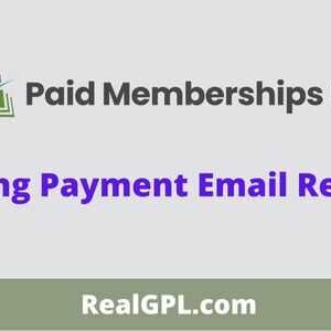 Recurring Payment Email Reminders Addon GPL