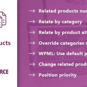 Related Products Manager GPL