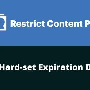 Restrict Content Pro – Hard-set Expiration Dates GPL