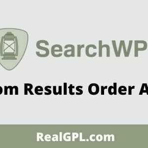SearchWP Custom Results Order Addon GPL