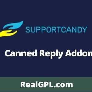 SupportCandy Canned Reply Addon GPL