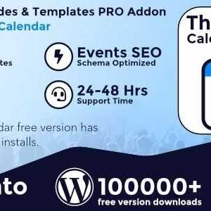 The Events Calendar Shortcode and Templates Pro Addon GPL