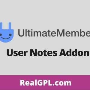 Ultimate Member User Notes Addon GPL