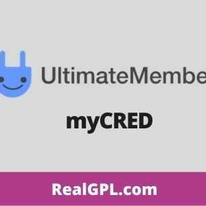 Ultimate Member myCRED Addon GPL