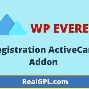 User Registration ActiveCampaign Addon GPL