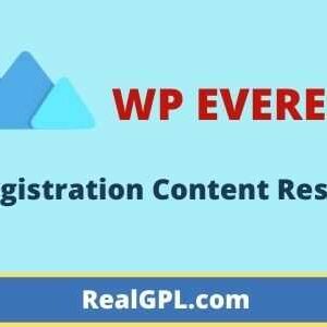 User Registration Content Restriction Addon GPL