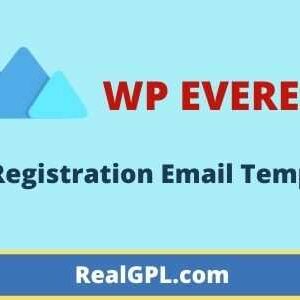 User Registration Email Templates Addon GPL
