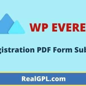User Registration PDF Form Submission Addon GPL