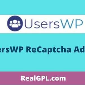 UsersWP ReCaptcha Addon GPL