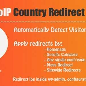 WP GeoIP Country Redirect Plugin GPL