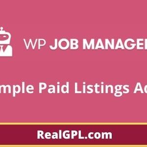 WP Job Manager Simple Paid Listings Addon GPL
