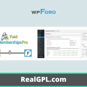 WPForo Paid Memberships Pro Integration GPL