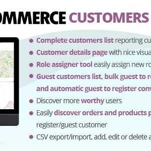 WooCommerce Customers Manager GPL