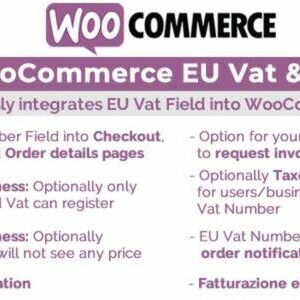 WooCommerce Eu Vat & B2B GPL