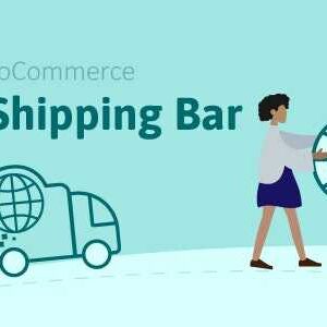 WooCommerce Free Shipping Bar GPL