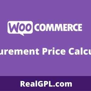 WooCommerce Measurement Price Calculator GPL