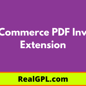 WooCommerce PDF Invoices Extension GPL