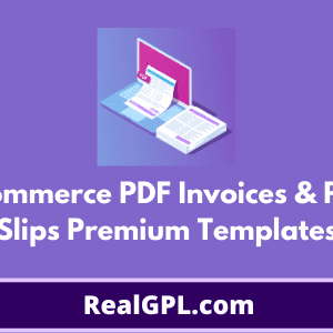WooCommerce PDF Invoices & Packing Slips Premium Templates GPL