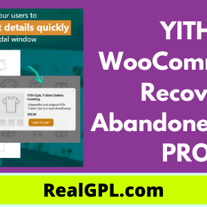 YITH WooCommerce Recover Abandoned Cart GPL