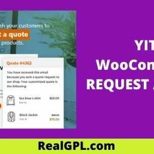 YITH WooCommerece Request a Quote GPL