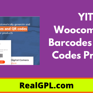 YITH Woocommerce Barcodes & QR Codes Premium GPL