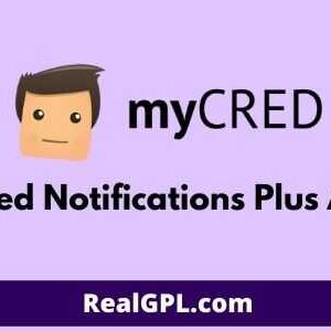 myCred Notifications Plus Addon GPL