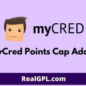 myCred Points Cap Addon GPL