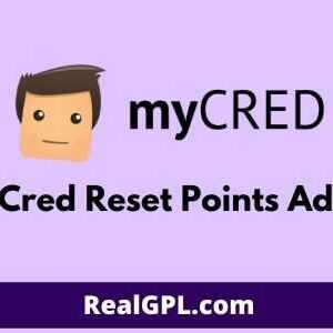 myCred Reset Points Addon GPL