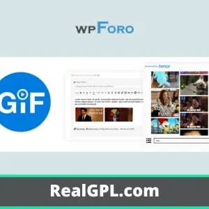 wpForo Tenor GIFs Integration GPL